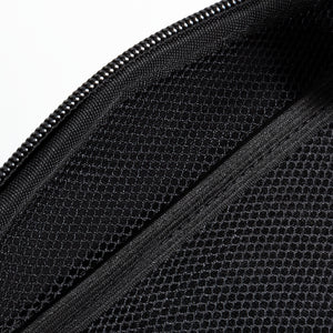 The mesh storage pocket in the Revant Keeper sunglass case